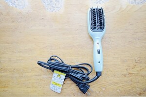 ≪国内・海外兼用≫BaByliss ホットアイロンブラシ ミニ ミント