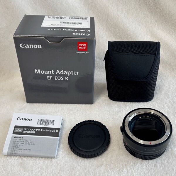 Canon キヤノン MOUNT ADAPTER EF-EOS R マウントアダプター 付属品完備