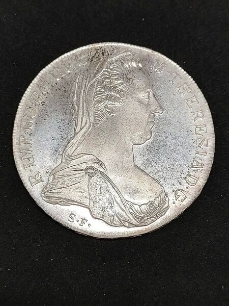 オーストリア ターラー銀貨 マリア・テレジア 1780年銘