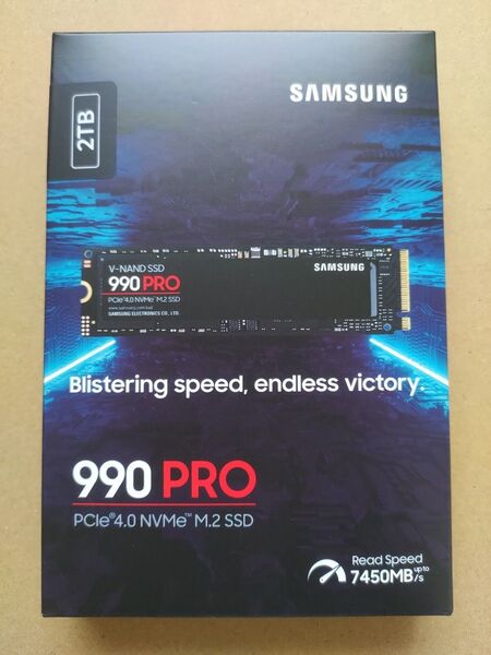 SAMSUNG 990 PRO MZ-V9P2T0B-IT 2TB 未使用 納品書付属
