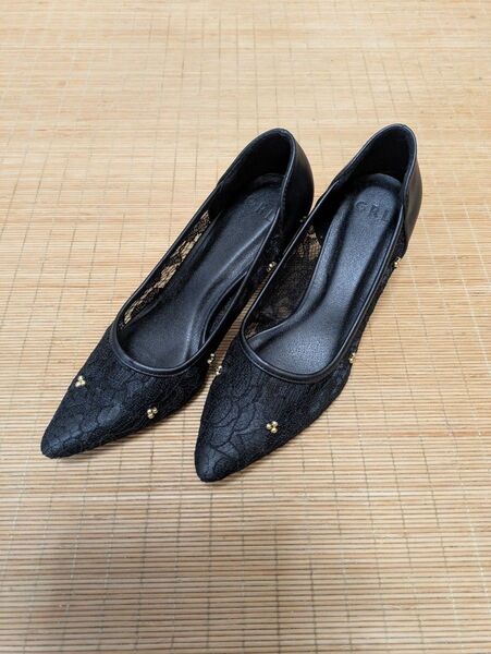 グレイル GRL メッシュパンプス