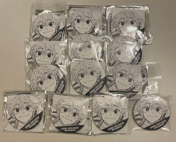 WINDBREAKER ウィンブレ WIND BREAKER展 ウィンブレ展 缶バッジ 兎耳山 原作