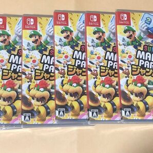 Nintendo Switch スーパー マリオパーティ ジャンボリー 新品未開封シュリンク付き 6枚セット