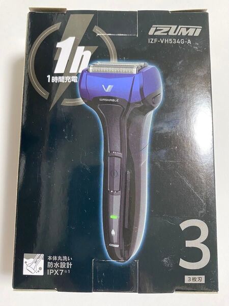 IZUMI(マクセルイズミ) 充電式シェーバー(往復式)IZF-VH534G-A
