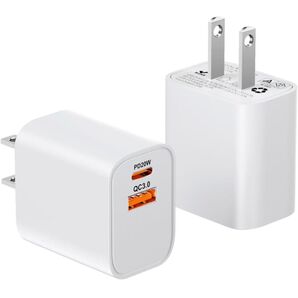 充電器 PD20W スマホ充電器 2ポート 急速充電器 タイプc充電器 Type-C充電器 PSE認証