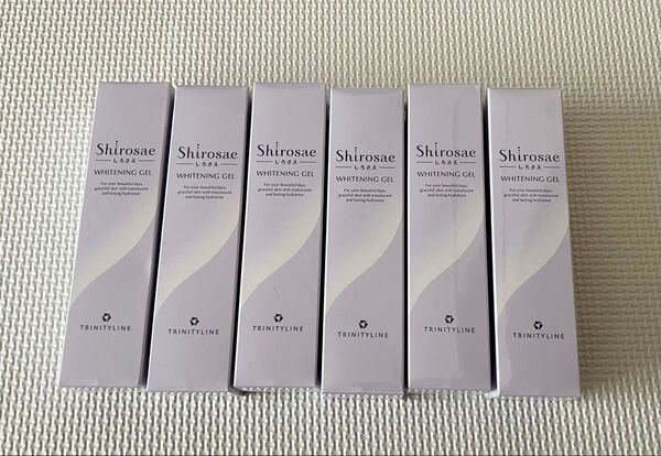トリニティ しろさえ ホワイトニングジェル 50g 6本セット Shirosae 大正製薬
