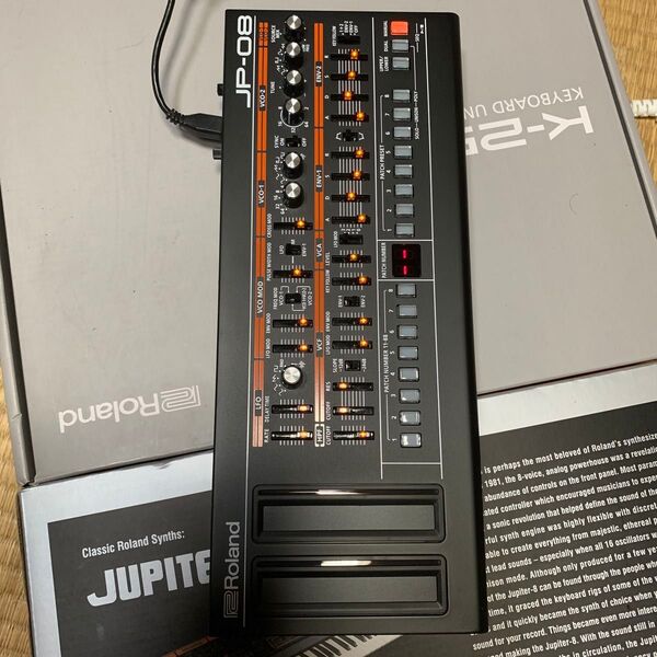 Roland (ローランド) Boutique JP-08 シンセサイザーモジュール K-25m付き