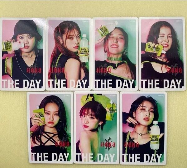 HANA THE DAY トレカ コンプリート7枚 ボディメンテ
