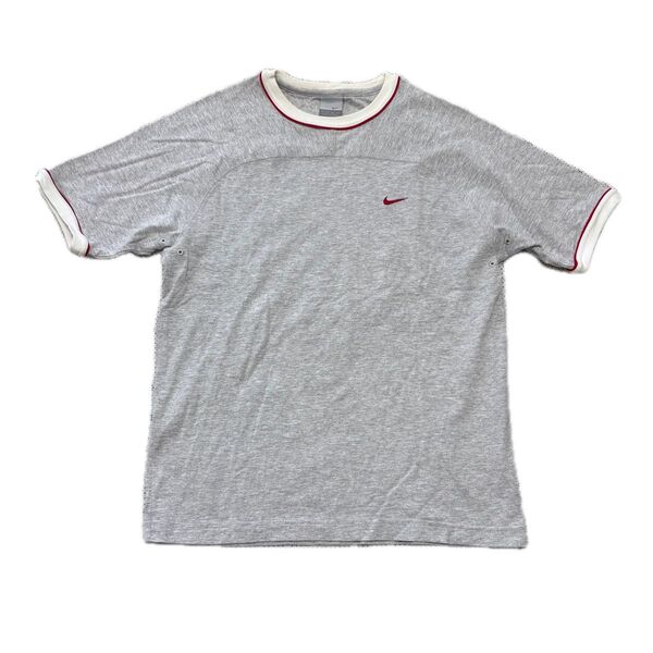 ☆ナイキ 刺繍ロゴ コットン 半袖 Tシャツ S