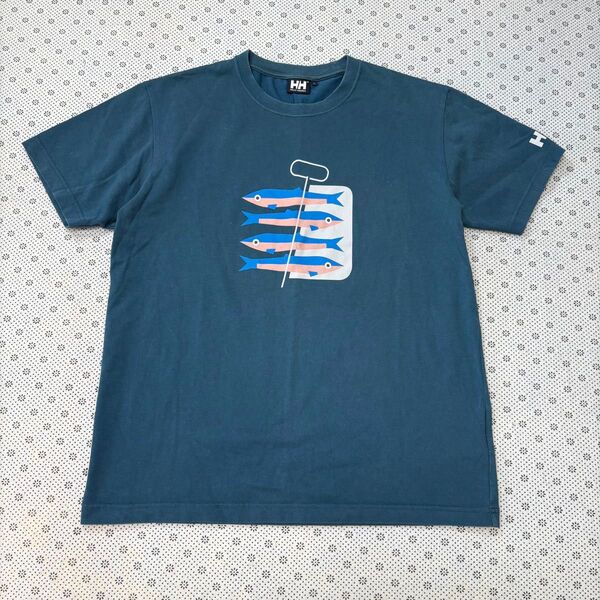 ☆ヘリーハンセン グラフィック 半袖 Tシャツ L