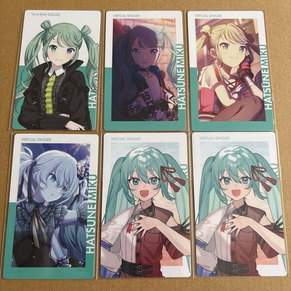 プロセカ エピカ 初音 ミク ノーマル 6点セット