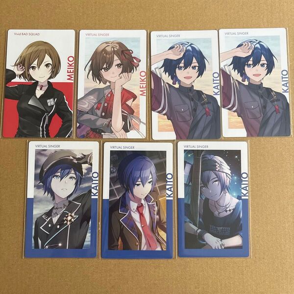 プロセカ エピカ MEIKO KAITO ノーマル 7点セット