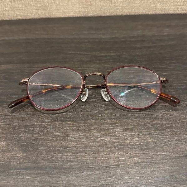 JINS メタルフレーム 眼鏡 メガネ 度入り ヴィンテージ VINTAGE