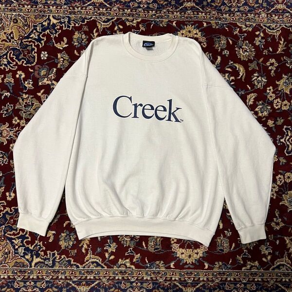 Creek クリーク クルーネックスウェット XL