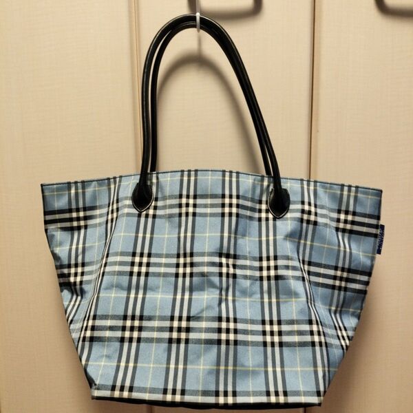 【美品】BURBERRY BLUE LABEL トートバッグ ノバチェック