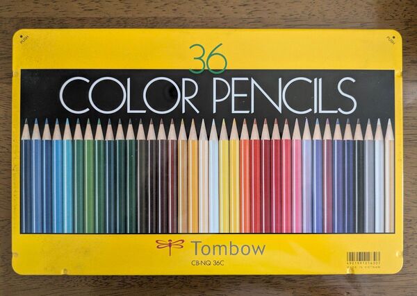 色鉛筆 Tombow 36色入り 中古品