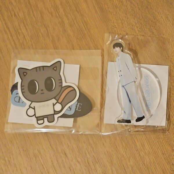 TXT テヒョン ガチャ ステッカー アクスタ