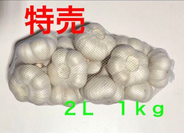 青森県産 にんにく 2L 1kg 特売