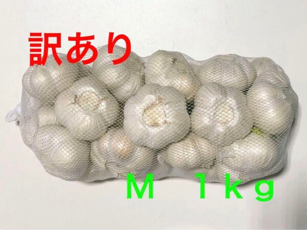 青森県産 にんにく M 1kg 訳あり 大特価