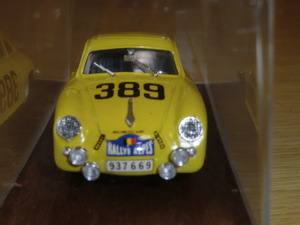 BRUMM 1/43 Porsche Porsche 356 #389 mille miglia 1952