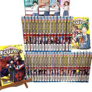 僕のヒーローアカデミア コミック全巻セット ステッカー4枚 集英社 堀越耕平 1巻〜42巻