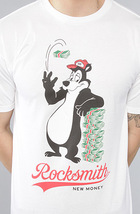 新品 ROCKSMITH MONEY TEE/WHITE S ロックスミス メンズ レディース 半袖 Tシャツ ホワイト hiphop ストリートファッションブランド_画像2