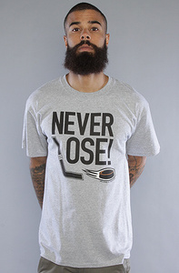 新品 10DEEP Never Lose Tee//Gray テンディープ メンズ半袖 Tシャツ グレー S ストリートブランドファッション