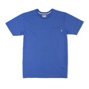 新品 DQM Everyday Pocket Tee/Sky blue S エブリデイ ポケット 半袖 Tシャツ メンズ ブルー 無地 青 スケートブランド