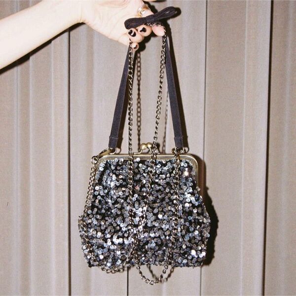 Bibiy ODETTE GLITTER BAG バッグ ハンドバッグ ショルダーバッグ 2WAY チェーン