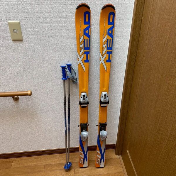ヘッド スキー板 135cm シナノ ストック 95cm