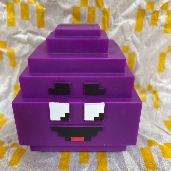 ◆未使用◆海外マクドナルド グリマス キャラクター マイクラ コラボ フィギュア マインクラフト Minecraft おもちゃ