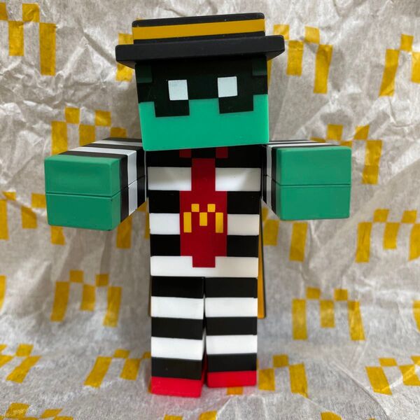 ◆未使用◆海外◆マクドナルド ゾンビ キャラクター マイクラ コラボ フィギュア Minecraft マインクラフト toy