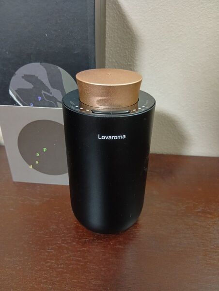 Lovaroma 「Deep Serenity Aroma」ポータブルアロマディフューザー ブラック
