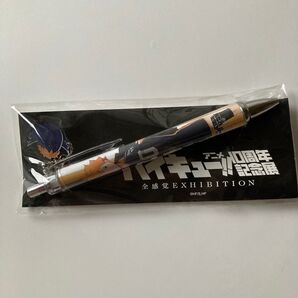 ハイキュー!!アニメ10周年記念展ボールペン 日向翔陽 ヒナガラスチャーム付き