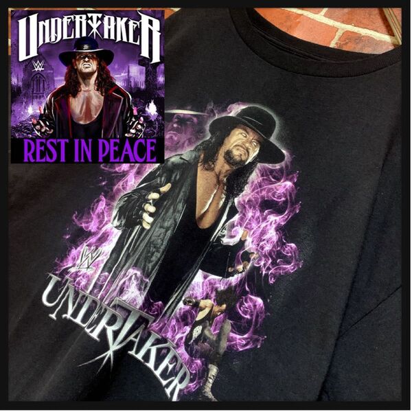 【入手困難】WWE★WWF★アンダーテイカー★UNDER TAKER★グラフィック★tシャツ★新日本プロレス★全日本プロレス★古着