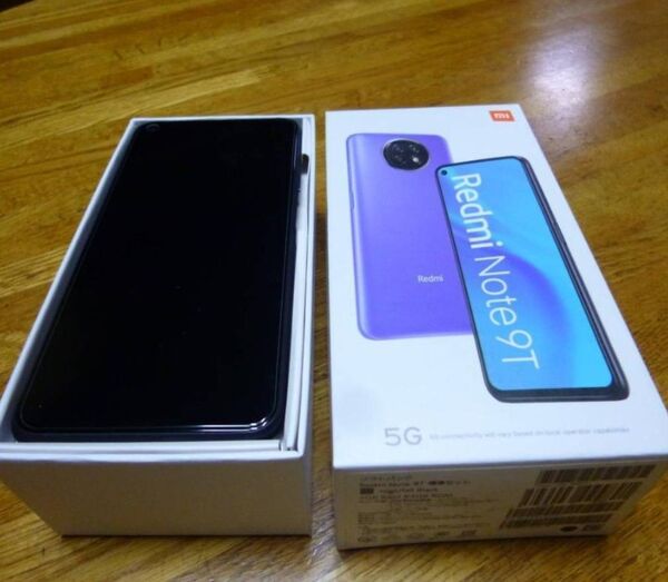 Xiaomi Redmi Note 9T 5G 本体付属品 容量...128GB