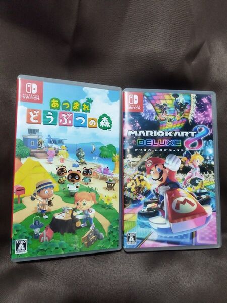 あつまれ どうぶつの森 + マリオカート8デラックス Switch