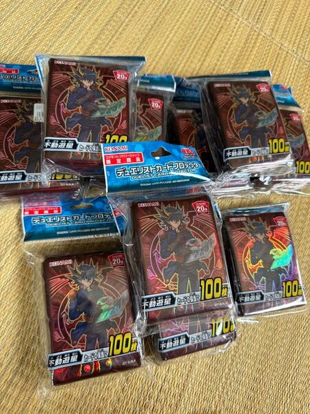 不動遊星 スリーブ 遊戯王 スリーブ プロテクター 10個セット