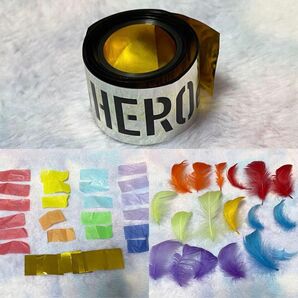toHEROes TOBE 2024年 3月15日 ライブ 銀テープ1本フル 落下物