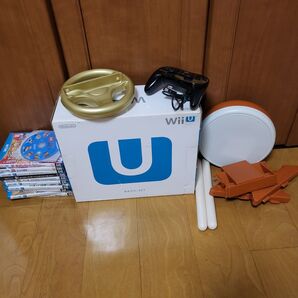 豪華セット WiiU ホワイト ベーシック8G タタコン 色々セット 動作確認済み