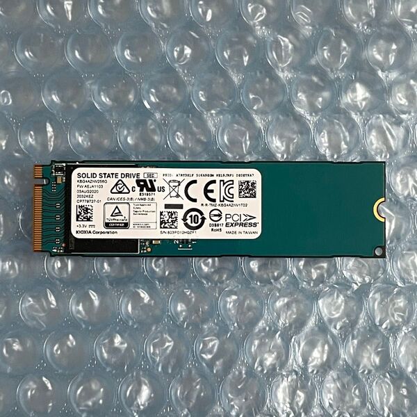 【ZK】KIOXIA KBG4ZNV256G 256GB M.2 SSD NVMe 2280