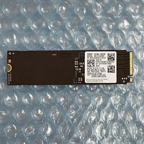 【KX】samsung MZ-VLQ2560 256GB M.2 SSD NVMe 2280