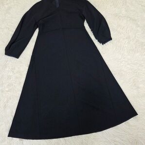 グリーンレーベルリラクシング ワンピース ネイビー Aライン フレア ユナイテッドアローズ ロングワンピース