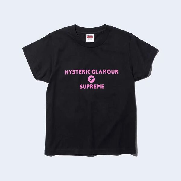 SUPREME/HYSTERIC GLAMOUR BABY TEE M Tシャツ シュプリーム 半袖Tシャツ ブラック