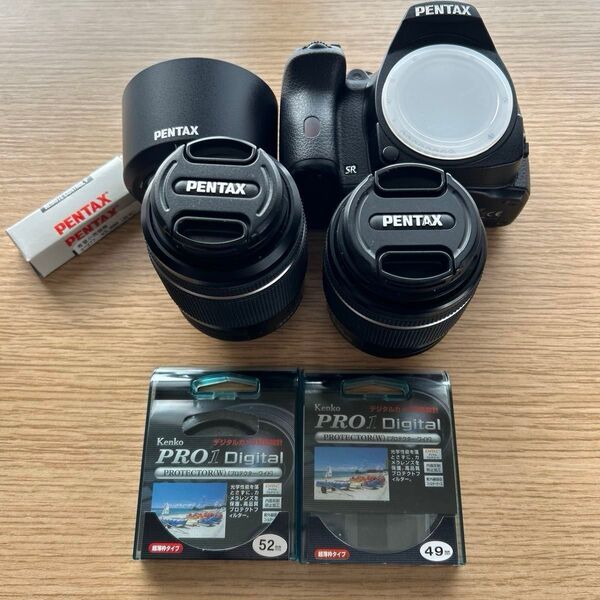 PENTAX K-50 ダブルズームキット【ジャンク品】