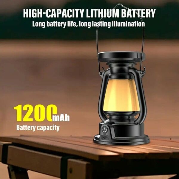 USBソーラー 充電式 LEDテントライト ポータブル キャンピングランタン アウトドア キャンプライト848584