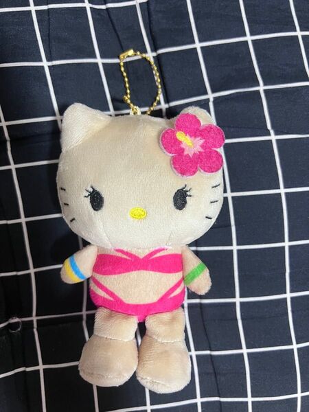 【美品】日焼けキティ ギャル マスコット セガ限定 50周年限定品 ぬいぐるみ ハローキティ hellokitty