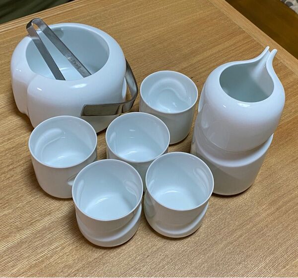 白山陶器 ロックカップ5客&アイスペール・ジャグセット
