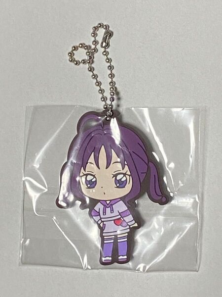 キミとアイドルプリキュア 紫雨こころ ラバーマスコット ガチャガチャ