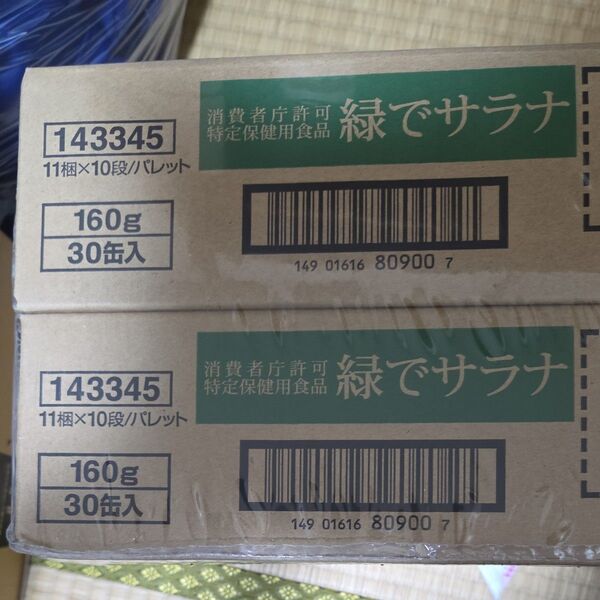 サンスター 緑でサラナ 160g×30本×2箱